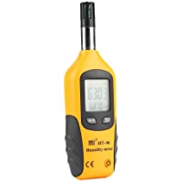 HT-86 Medidor Digital de Humedad y Temperatura. Termómetro e higrómetro multifunción- con Bulbo húmedo-Punto de rocío…